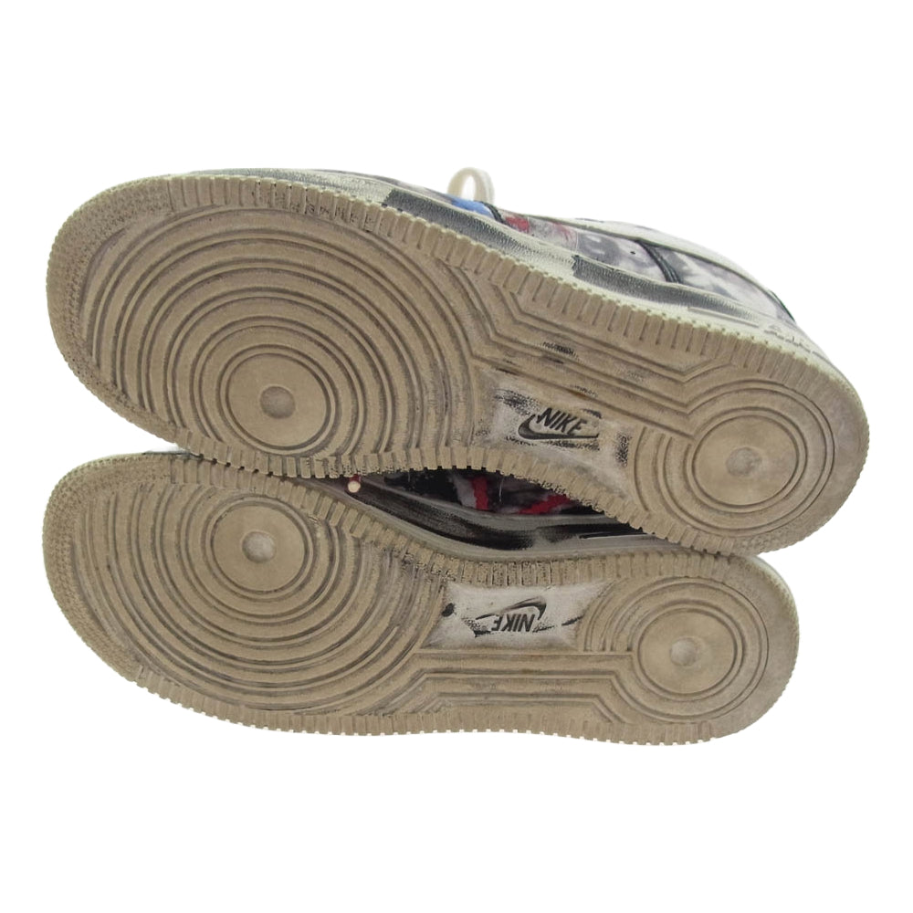 NIKE ナイキ × PEACEMINUSONE ピースマイナスワン AQ3692-001 Nike Air Force 1 Low Para Noise ナイキ エアフォース1 ロー パラノイズ スニーカー マルチカラー系 26.5cm【中古】