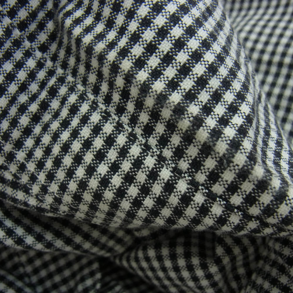 Supreme シュプリーム 24SS Loose Fit Oxford S/S Shirts Gingham ブラック系 ホワイト系 L【中古】
