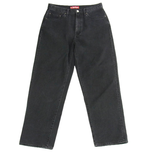 Supreme シュプリーム 24SS Baggy Jean Black バギー ジーンズ ブラック デニム パンツ ブラック系 30【中古】