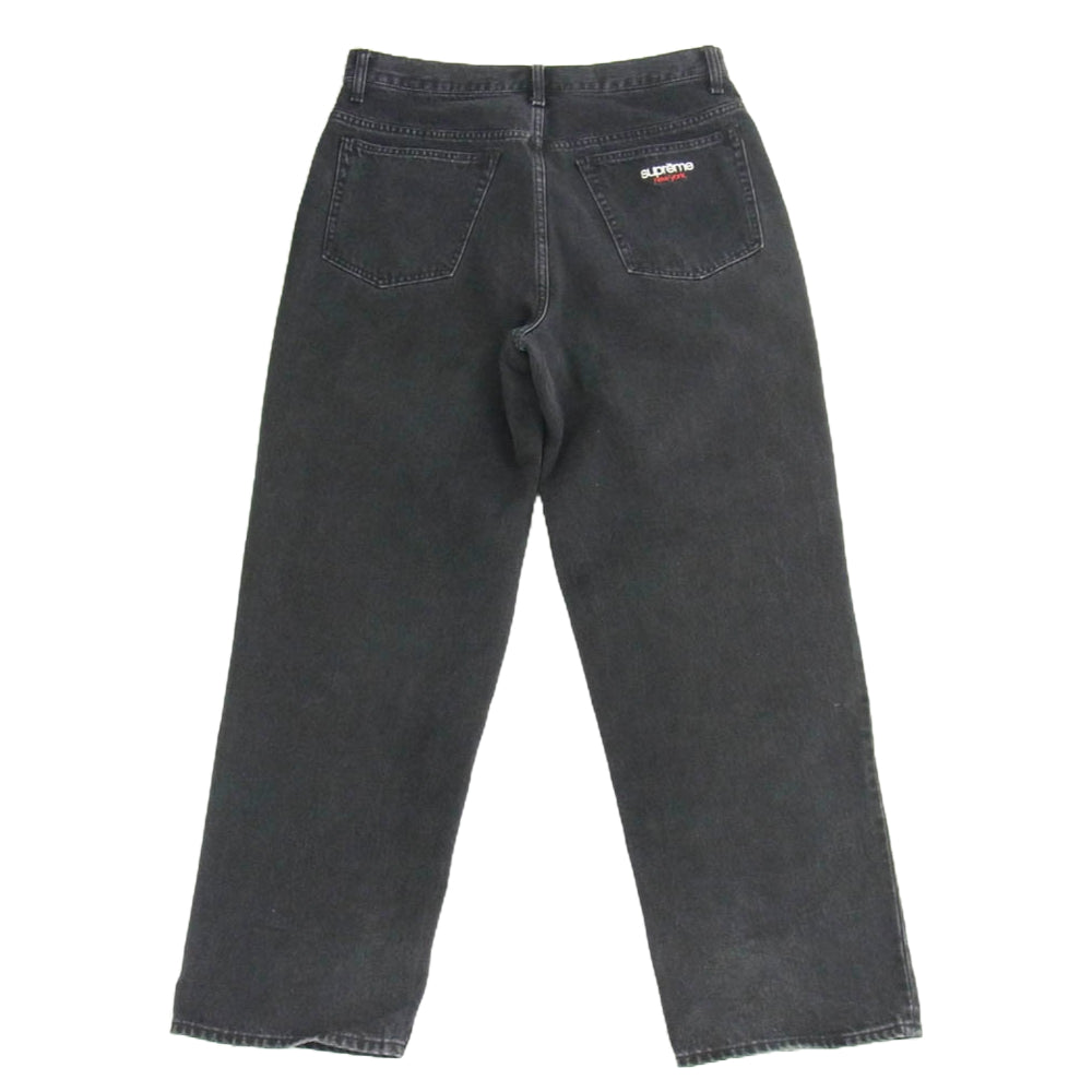 Supreme シュプリーム 24SS Baggy Jean Black バギー ジーンズ ブラック デニム パンツ ブラック系 30【中古】