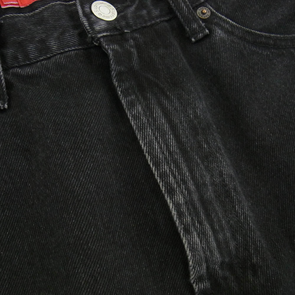 Supreme シュプリーム 24SS Baggy Jean Black バギー ジーンズ ブラック デニム パンツ ブラック系 30【中古】