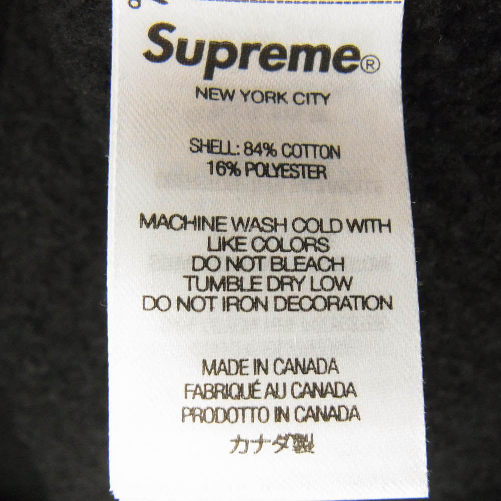 Supreme シュプリーム 24SS Small Box Hooded Sweatshirt スモール ボックス ロゴ スウェット パーカー ブラック系 L【中古】