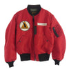 Buzz Rickson's バズリクソンズ BR13905 Type RED MA-1 NORTHROP PATCH ノースロップ パッチ フライト ジャケット レッド系 カーキ系 L【中古】