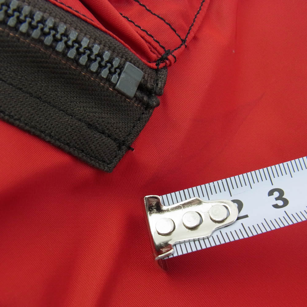 Buzz Rickson's バズリクソンズ BR13905 Type RED MA-1 NORTHROP PATCH ノースロップ パッチ フライト ジャケット レッド系 カーキ系 L【中古】