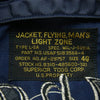 Buzz Rickson's バズリクソンズ BR13774 Type L-2A SUPERIOR TOGS CORP 311th FTR-BOMB SQ  刺繍 フライト ライトゾーン スーベニア ジャケット ネイビー系 40【中古】