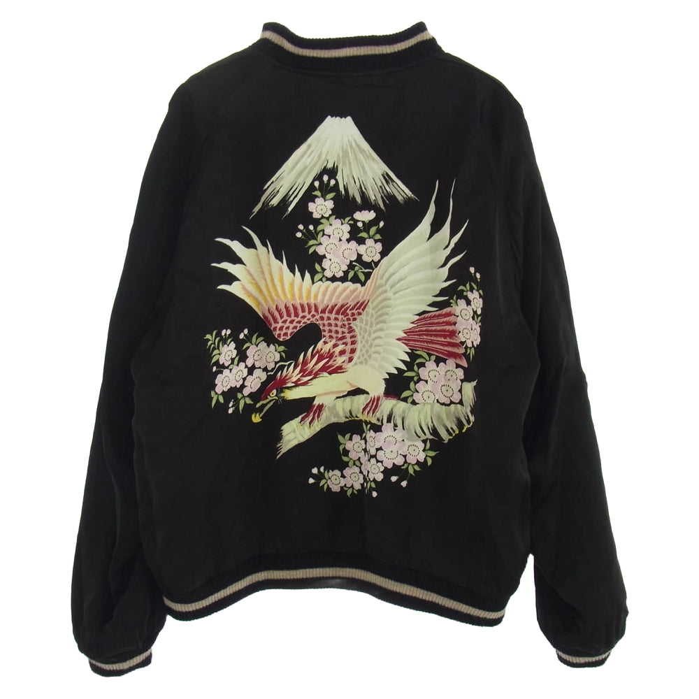 TAILOR TOYO テイラー東洋 TT14633 港商 KOSHO & CO. DRAGON EAGLE SOUVENIR JACKET 龍 刺繍 スーベニア ジャケット スカジャン ブルー系 特々大【中古】