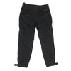 PRADA プラダ コットン ブルガリア製 ベルテット パンツ ブラック系 42【中古】