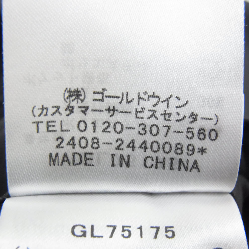 Goldwin ゴールドウィン GL75175 ポリエステル ワンタックパンツ ブラック系 L【中古】