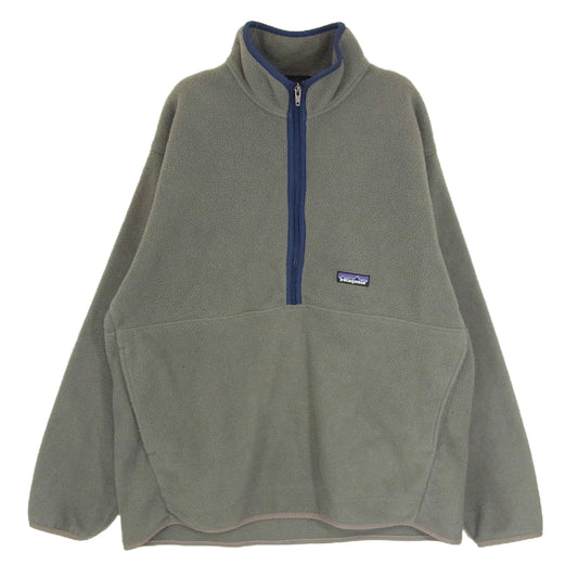 patagonia パタゴニア 25735FA Synchilla シンチラ フリース ハーフジップ ジャケット グレー系 L【中古】
