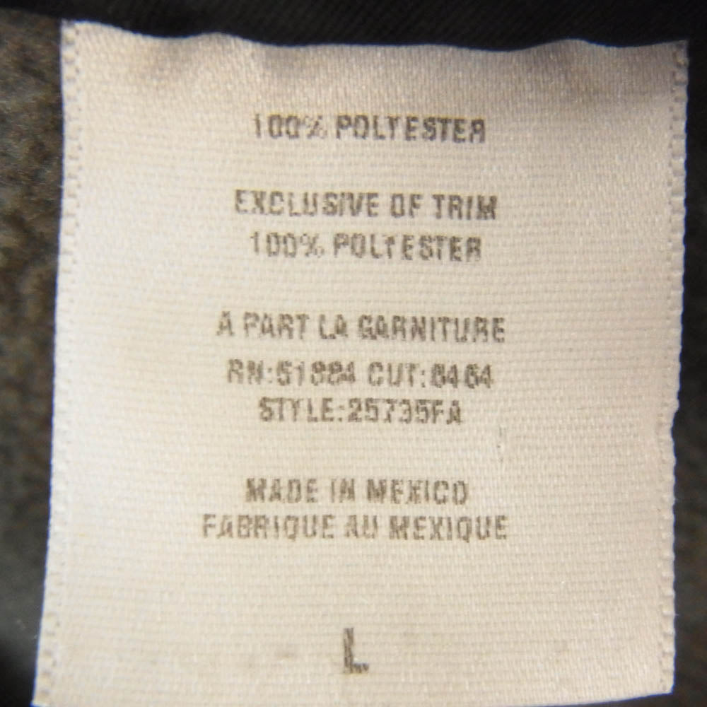 patagonia パタゴニア 25735FA Synchilla シンチラ フリース ハーフジップ ジャケット グレー系 L【中古】