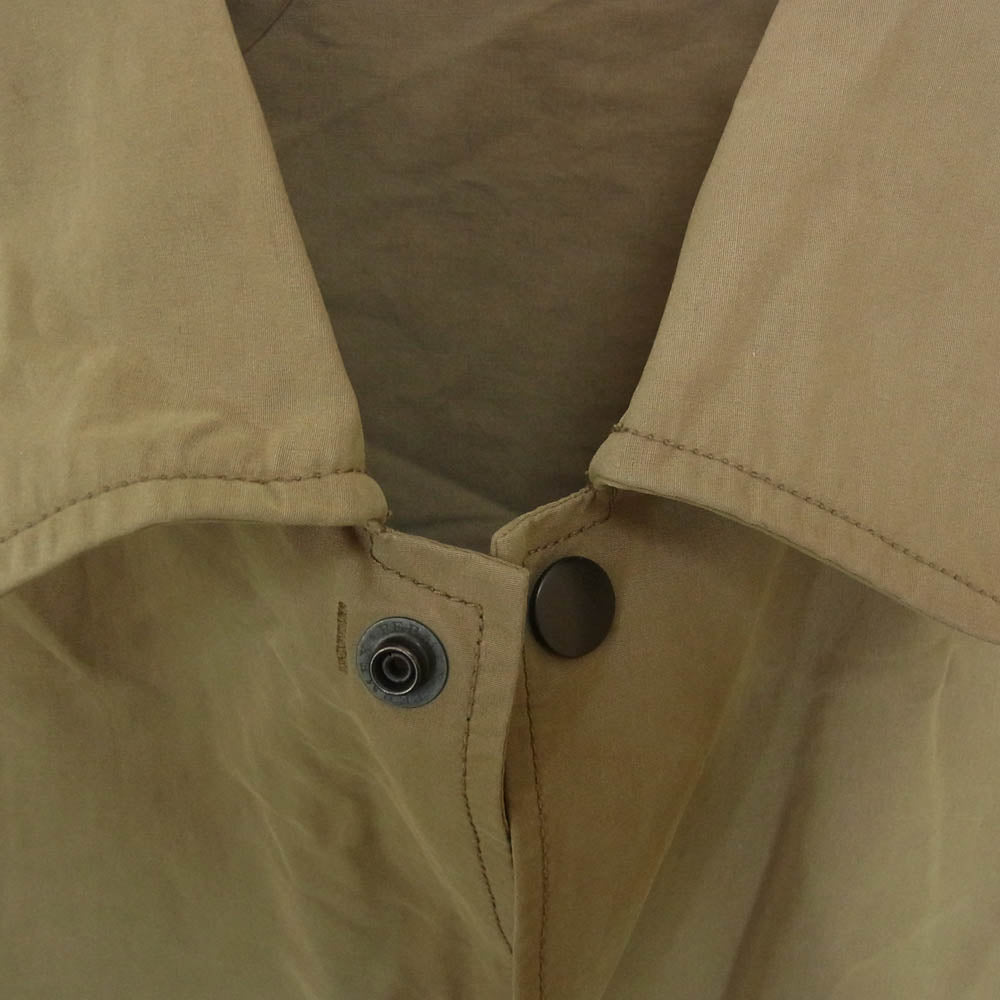 COMOLI コモリ 17SS K01-01003 COTTON NYLON COACH JACKET コットン ナイロン コーチジャケット ブラウン系 2【中古】