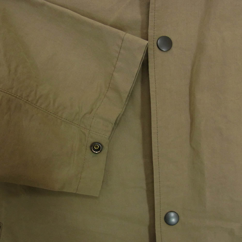 COMOLI コモリ 17SS K01-01003 COTTON NYLON COACH JACKET コットン