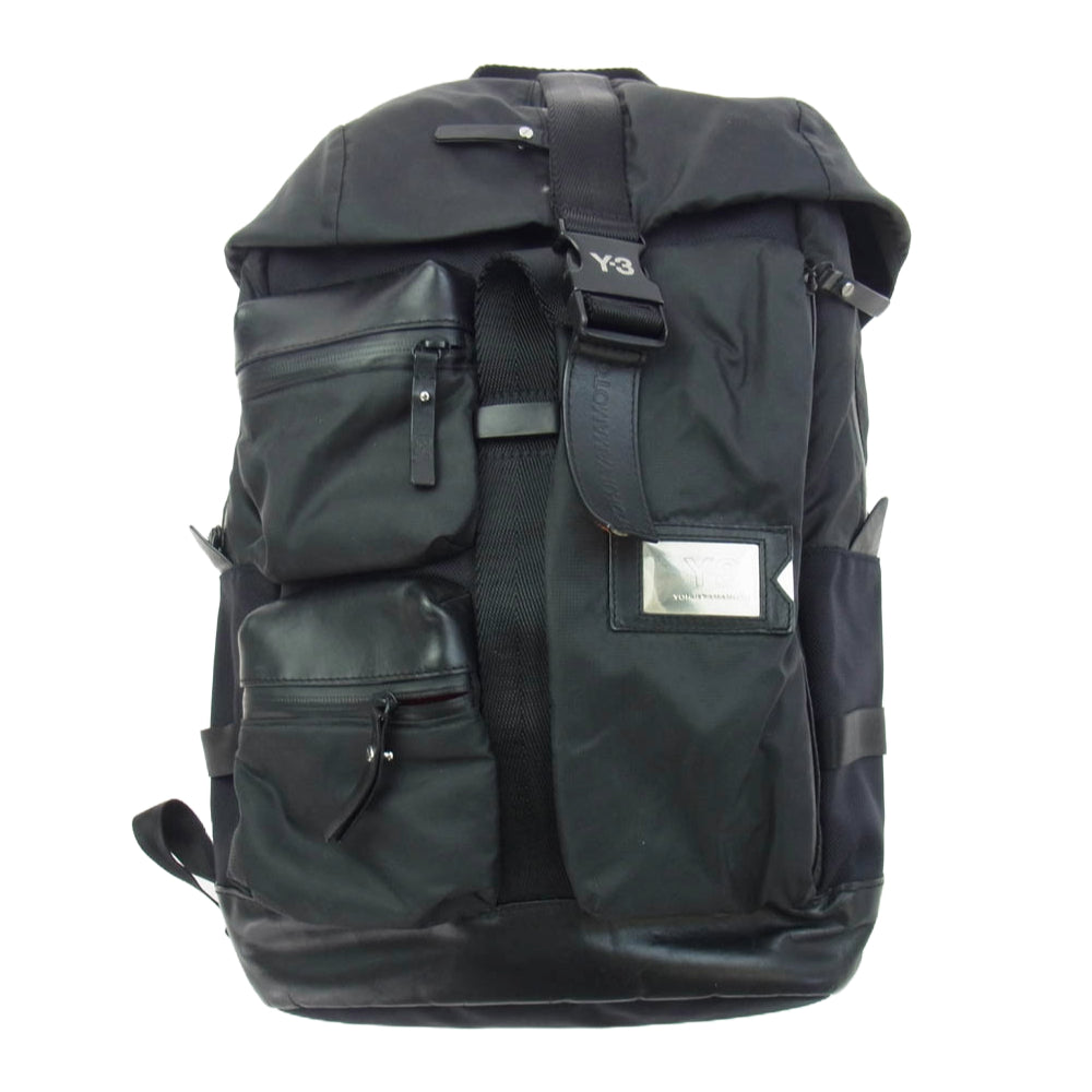 Y-3 Yohji Yamamoto ワイスリー ヨウジヤマモト Mobility Backpack ロゴ リュック バックパック ブラック系【中古】