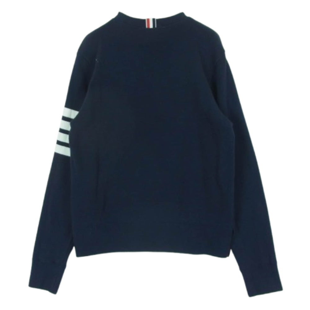 THOM BROWNE トムブラウン NJT021H-00535461 4BAR クラシック プルオーバー スウェット トレーナー ダークネイビー系 1【中古】