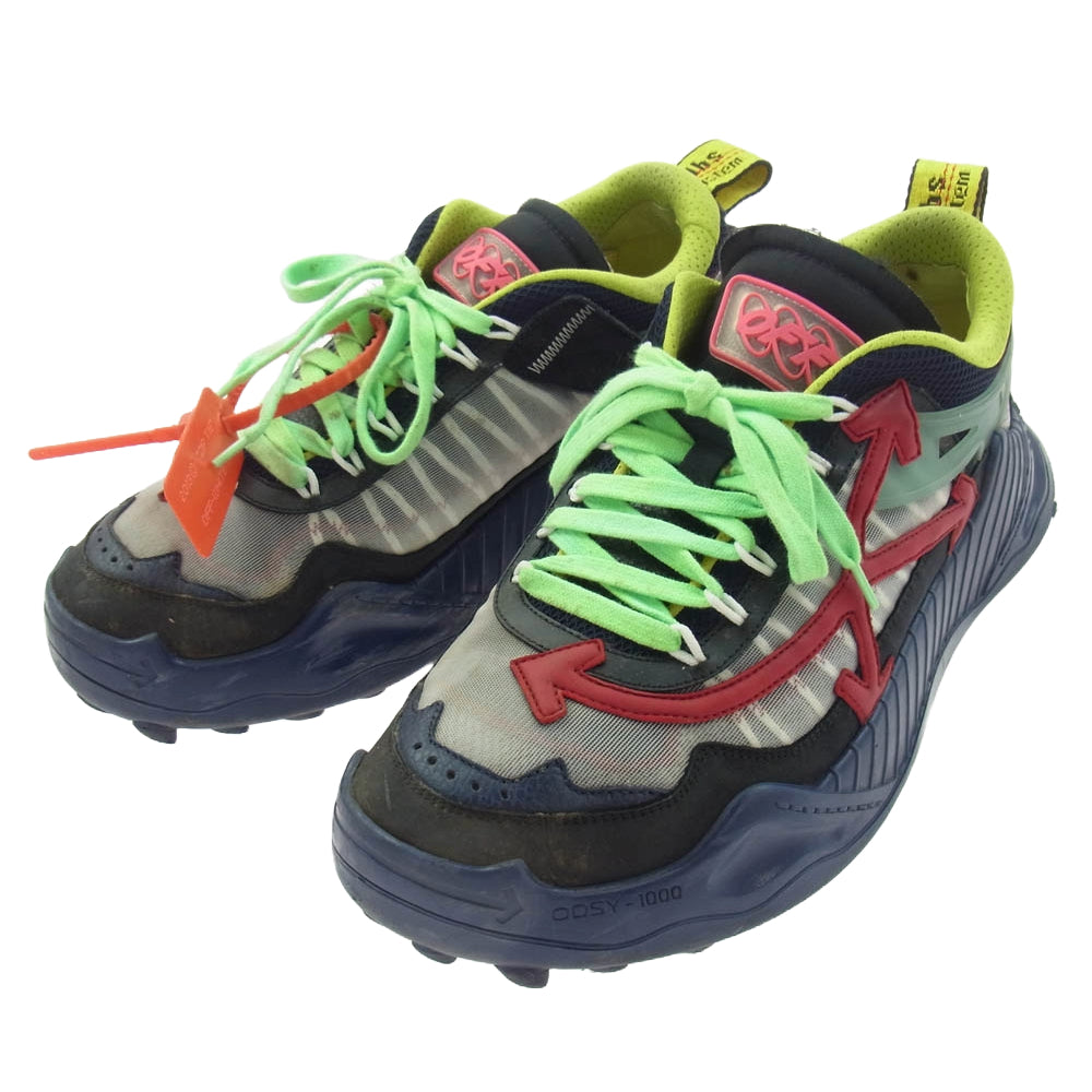 OFF-WHITE オフホワイト ODSY-1000 オデッセイ ダット スニーカー マルチカラー系 44【中古】