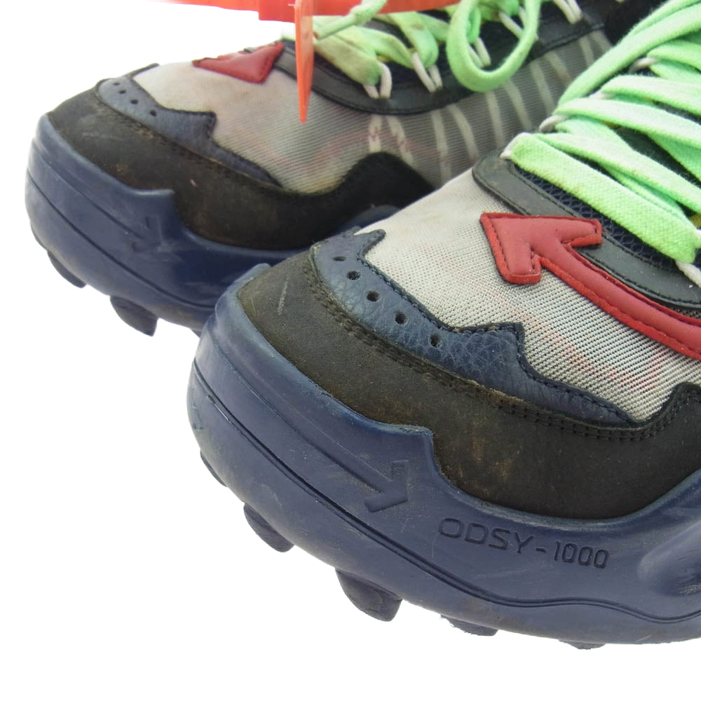 OFF-WHITE オフホワイト ODSY-1000 オデッセイ ダット スニーカー マルチカラー系 44【中古】