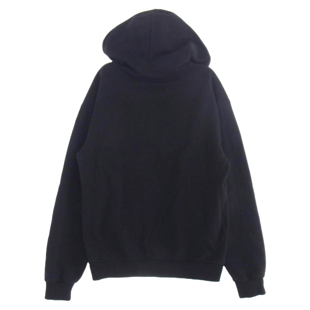 CELINE セリーヌ 2Y321670Q LOGO PRINT LOOSE HOODIE ロゴプリント ルーズ プルオーバーフーディー パーカー ブラック系 S【中古】