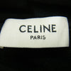 CELINE セリーヌ 2Y321670Q LOGO PRINT LOOSE HOODIE ロゴプリント ルーズ プルオーバーフーディー パーカー ブラック系 S【中古】