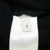 CELINE セリーヌ 2Y321670Q LOGO PRINT LOOSE HOODIE ロゴプリント ルーズ プルオーバーフーディー パーカー ブラック系 S【中古】