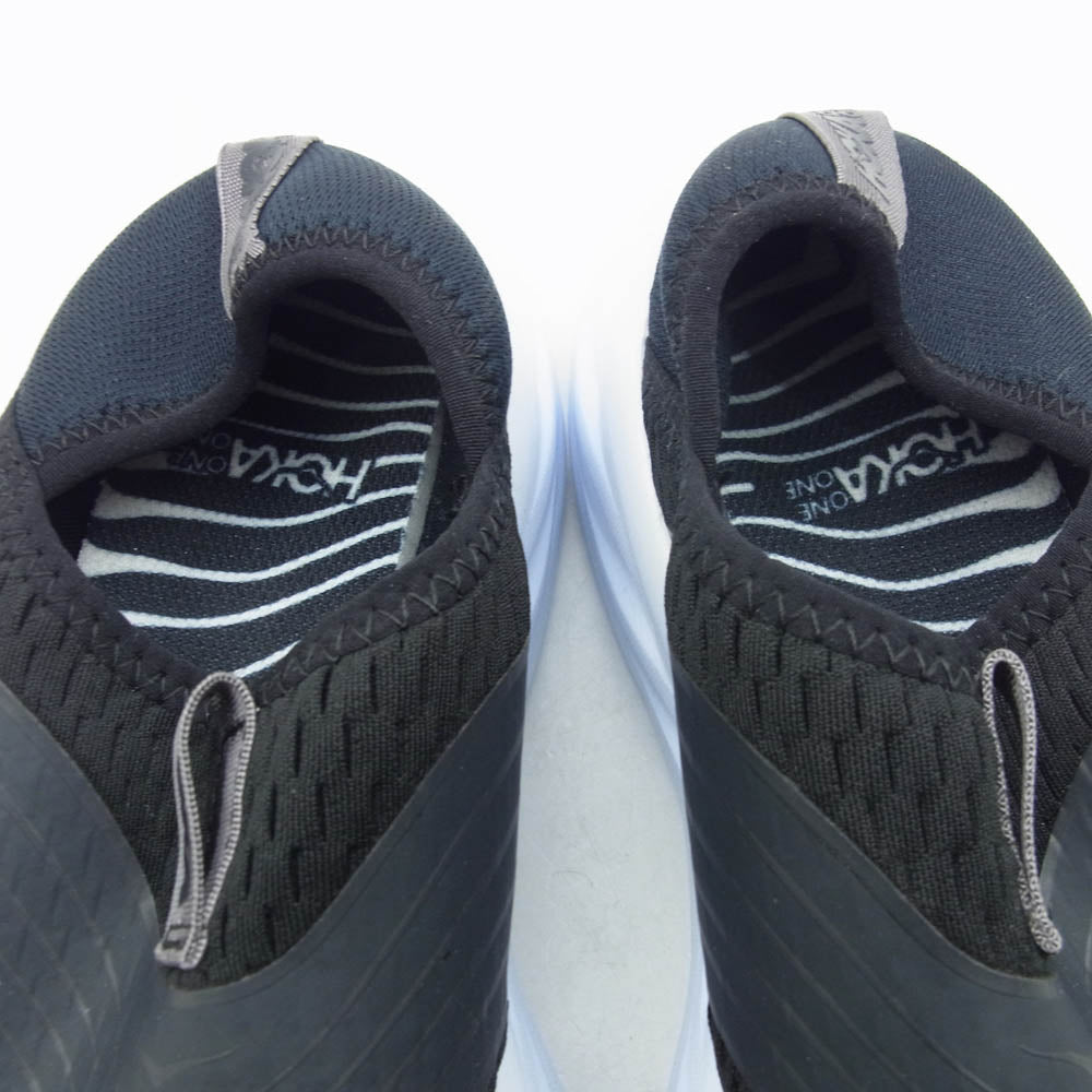 HOKA ONE ONE ホカ オネオネ 1099678 ORA RECOVERY SHOE オラ リカバリー シューズ ブラック系 24cm【美品】【中古】