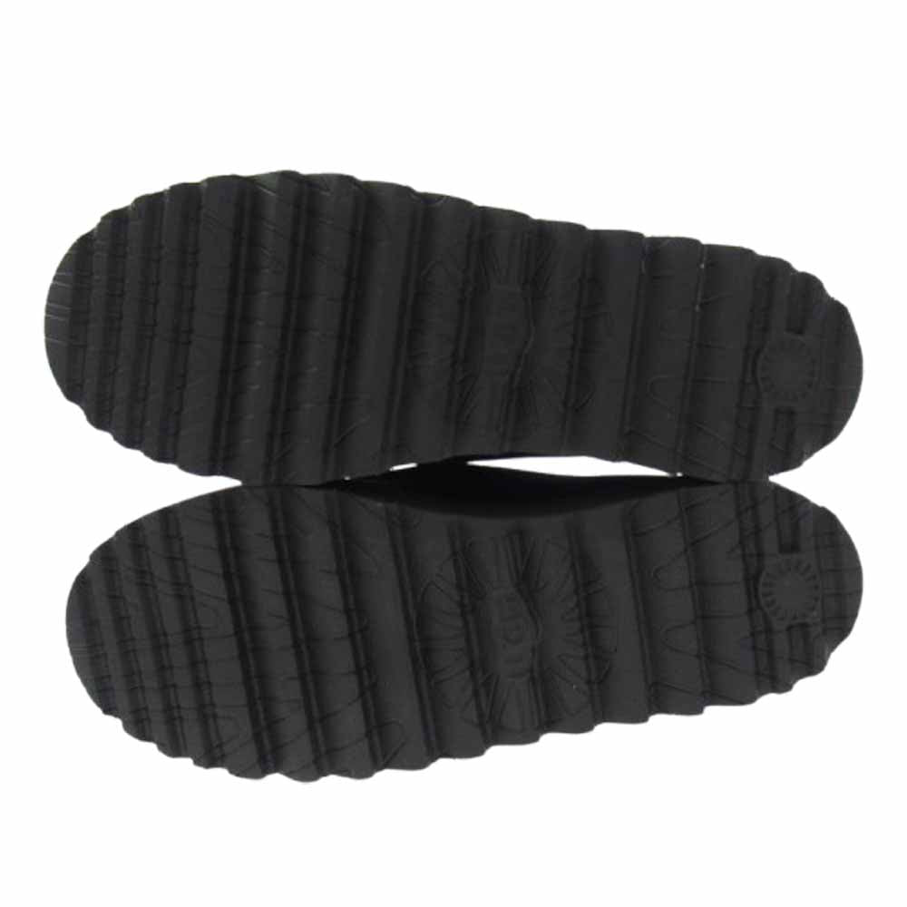 UGG アグ 1121570 Super Moc Slipper スーパー モック スリッパ ブラック系 25.0cm【極上美品】【中古】