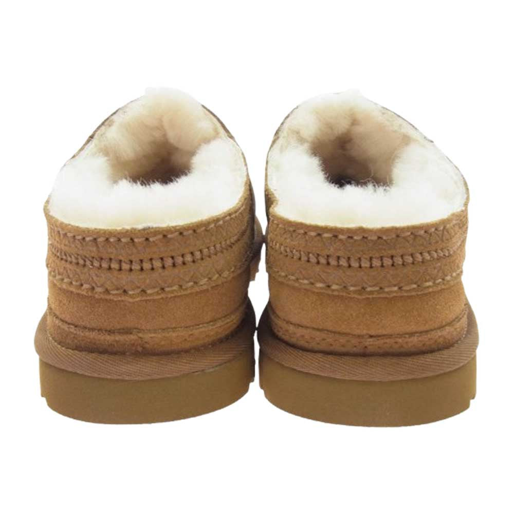 UGG アグ 1113631 Neuman ニューマン ムートン スエード スリッパ サンダル ライトブラウン系 US7【新古品】【未使用】【中古】