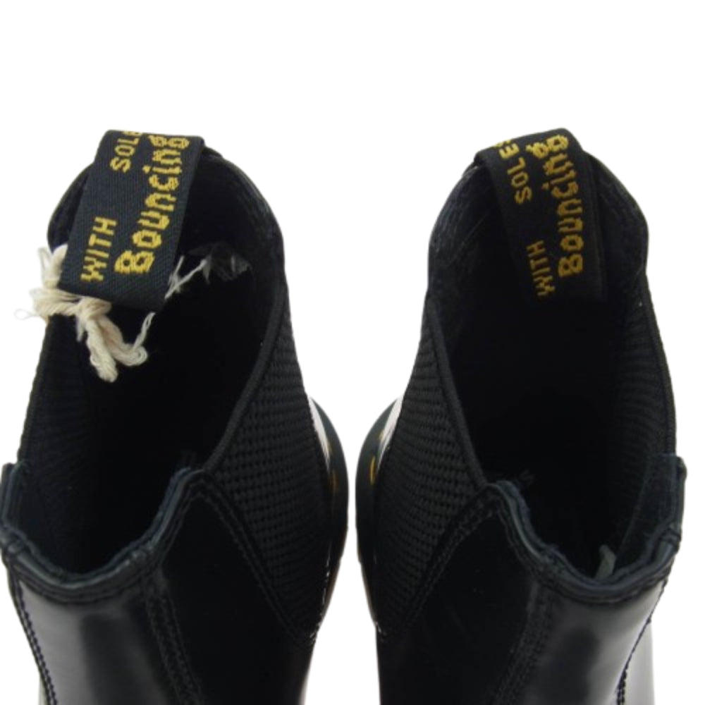 Dr.Martens ドクターマーチン 2976 QUAD サイドゴア チェルシー ブーツ ブラック系 UK5【極上美品】【中古】