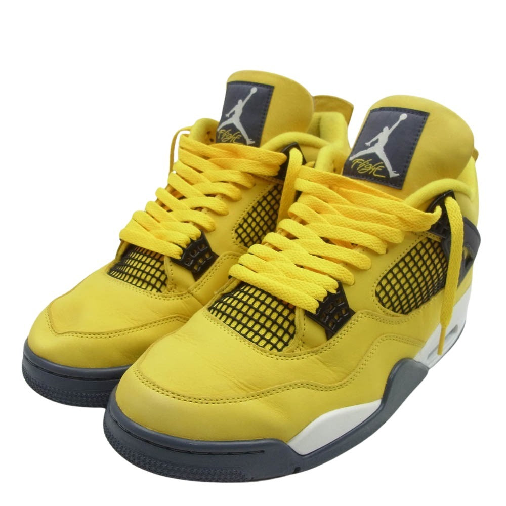 NIKE ナイキ CT8527-700 Air Jordan 4 Tour Yellow エアジョーダン4 ツアーイエロー スニーカー イエロー系 30cn【中古】