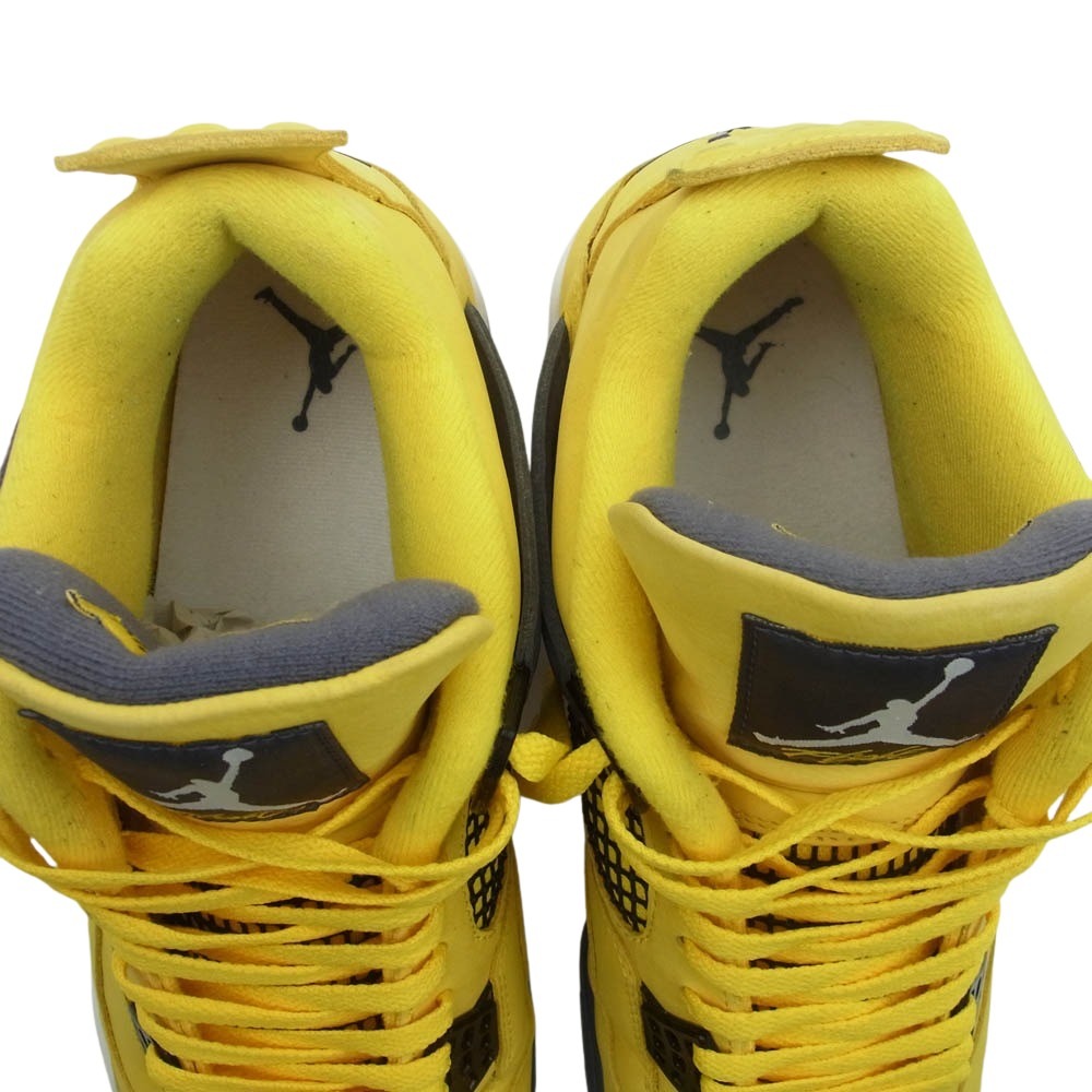 NIKE ナイキ CT8527-700 Air Jordan 4 Tour Yellow エアジョーダン4 ツアーイエロー スニーカー イエロー系 30cn【中古】