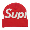 Supreme シュプリーム 23AW Big Logo Beanie Red ビッグロゴ ビーニー カシミヤ混 ニットキャップ 帽子 レッド系【美品】【中古】