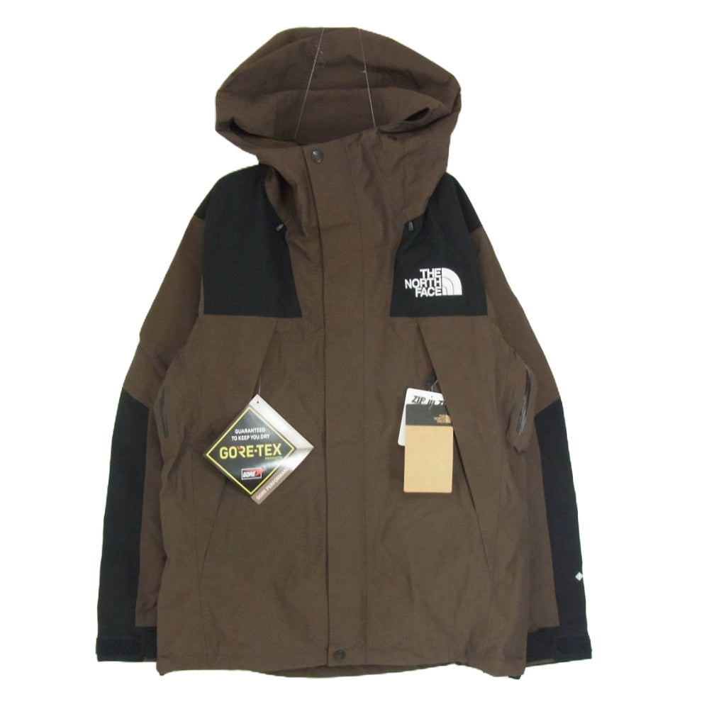 THE NORTH FACE ノースフェイス 22AW NP61800 MOUNTAIN JACKET GORE-TEX ゴアテックス マウンテン パーカー ナイロン ジャケット ブラウン系 M【新古品】【未使用】【中古】