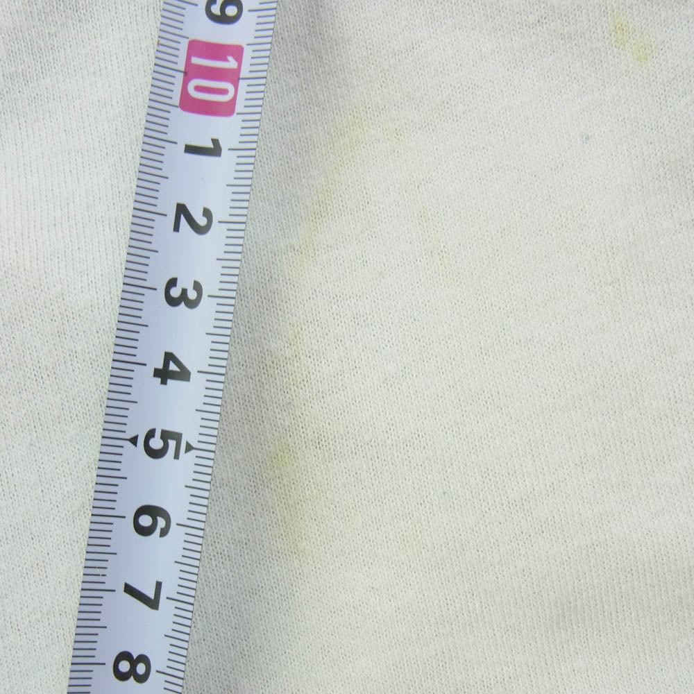 SAINT LAURENT サンローラン 551413 YBCB2 THE SONG プリント 半袖 Tシャツ カットソー グレー系 M【中古】