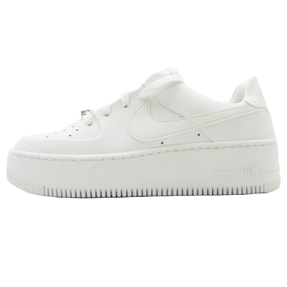 NIKE ナイキ AR5339-100 Air Force Sage Low Triple White エアフォース1 セージ ローカットスニーカー ホワイト系 24cm【中古】