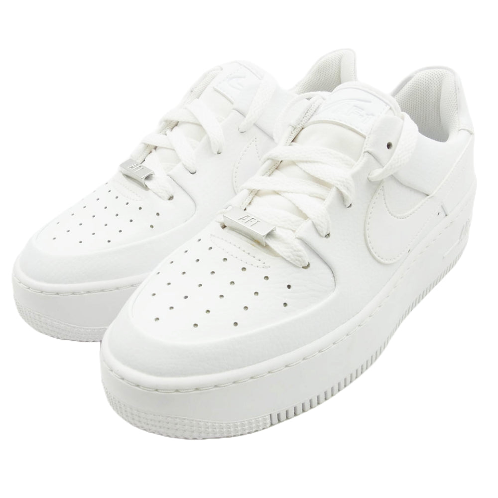 NIKE ナイキ AR5339-100 Air Force Sage Low Triple White エアフォース1 セージ ローカットスニーカー ホワイト系 24cm【中古】