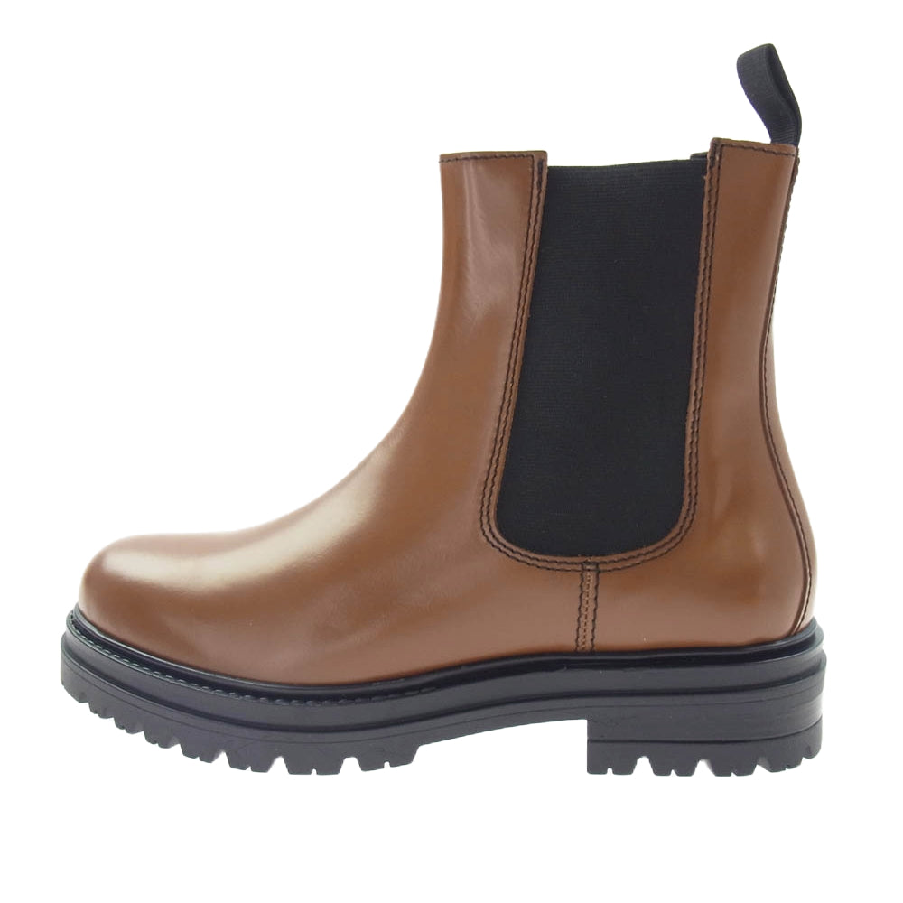 マリタンヴェローナ 173273 green label relaxing 別注 サイドゴアブーツ ライトブラウン系 38【新古品】【未使用】【中古】