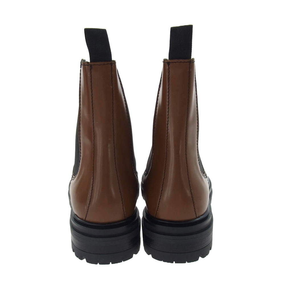 マリタンヴェローナ 173273 green label relaxing 別注 サイドゴアブーツ ライトブラウン系 38【新古品】【未使用】【中古】