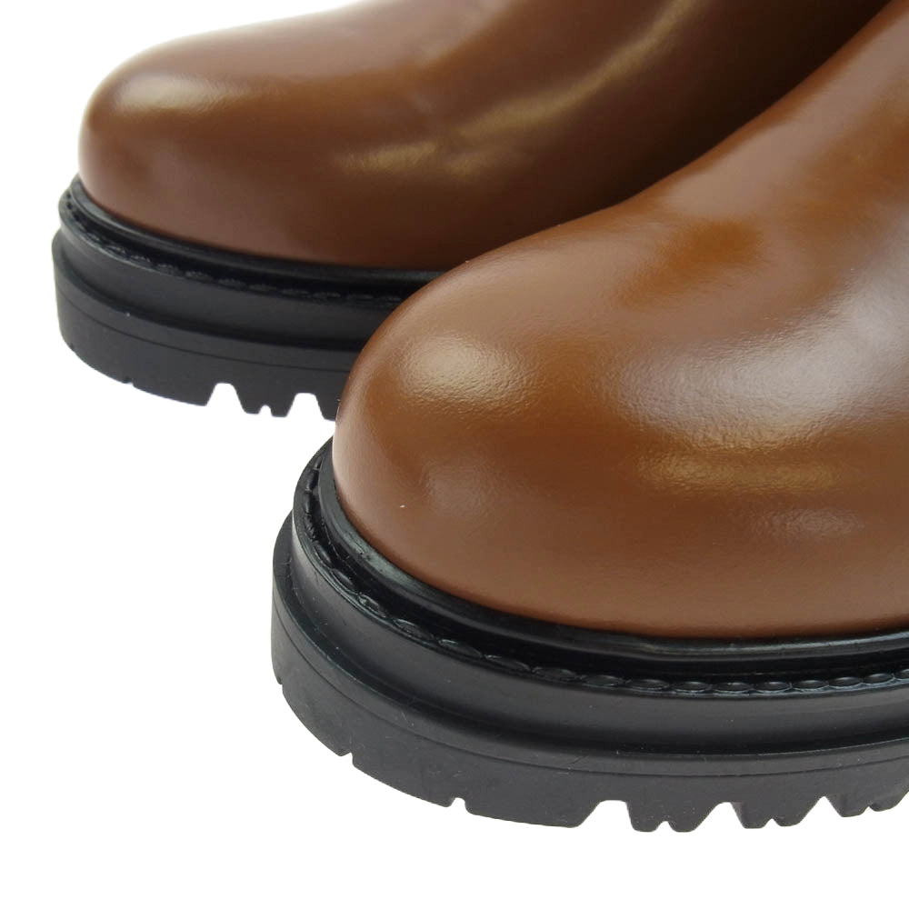 マリタンヴェローナ 173273 green label relaxing 別注 サイドゴアブーツ ライトブラウン系 38【新古品】【未使用】【中古】