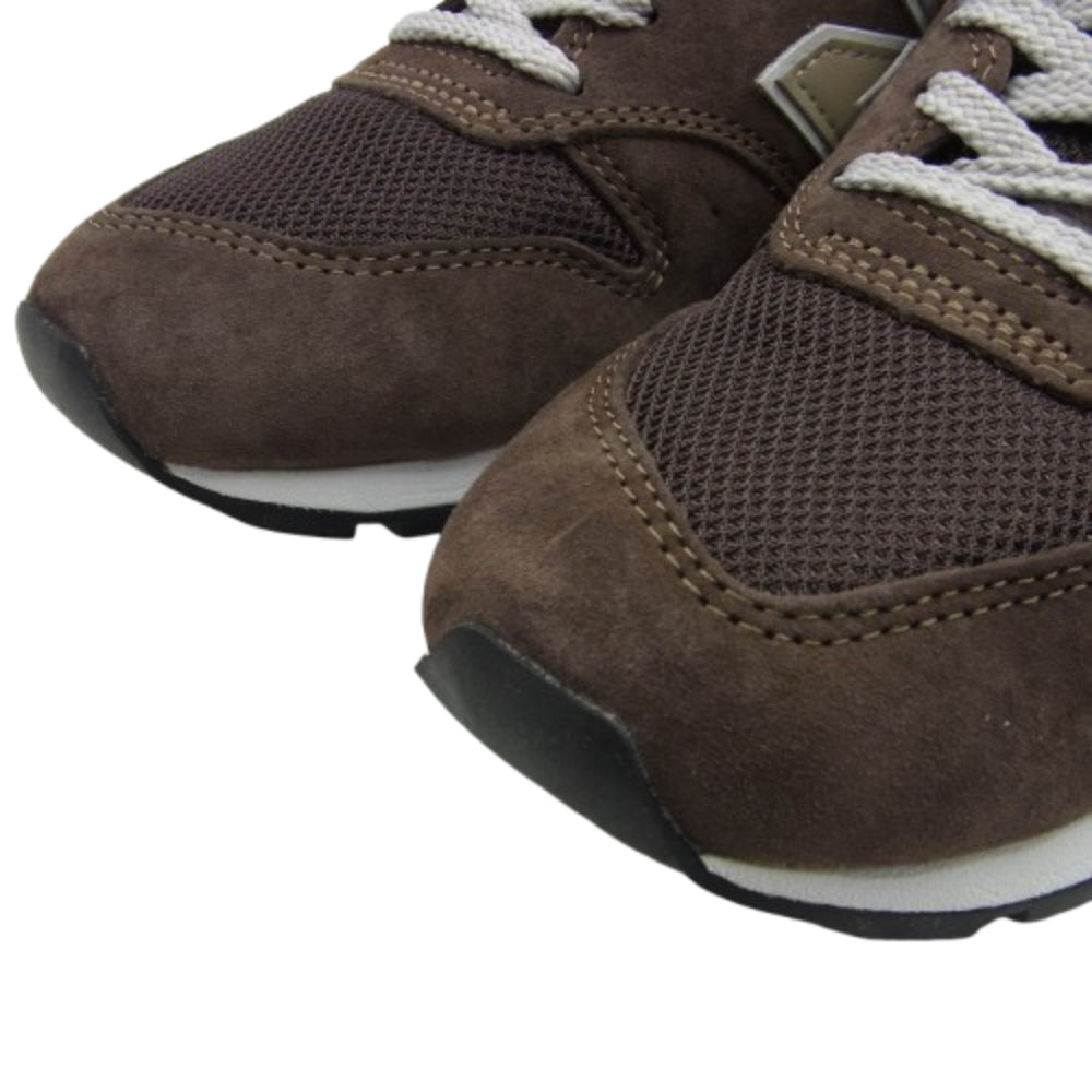 NEW BALANCE ニューバランス CM996SHB 996 スエード ローカットスニーカー ブラウン系 24cm【美品】【中古】