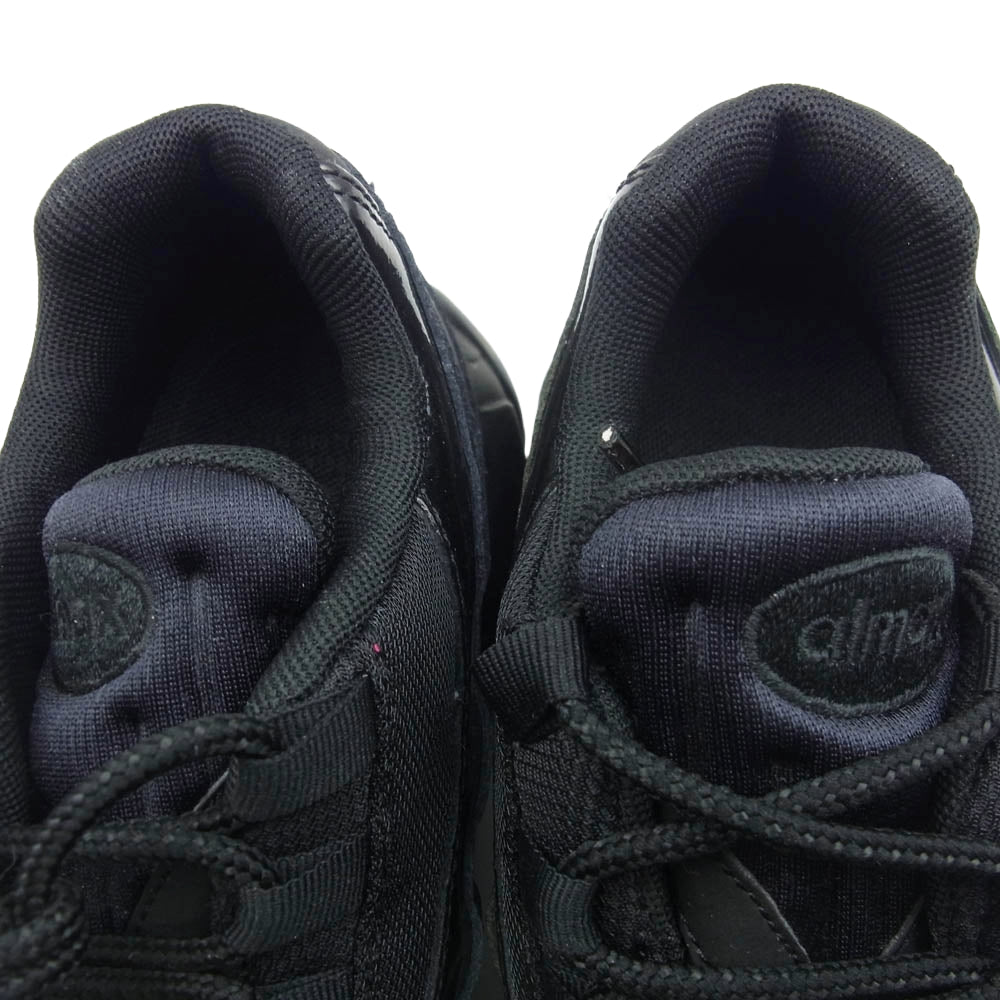 NIKE ナイキ 307960-010 Air Max 95 Triple Black エアマックス95 ローカットスニーカー ブラック系 24cm【中古】