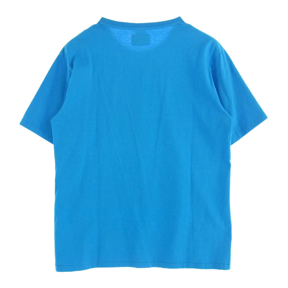 WACKO MARIA ワコマリア × CHEECH & CHONG’S チーチアンドチョン CREW NECK クルーネック プリント 半袖 Tシャツ ブルー系 M【中古】