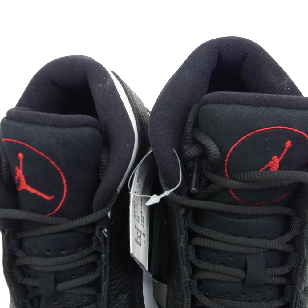 NIKE AIR JORDAN ナイキ ジョーダン 414571-061 AIR JORDAN 13 BLACK GYM RED AJ13 エアジョーダン ジムレッド スニーカー ブラック系 ホワイト系 26cm【極上美品】【中古】