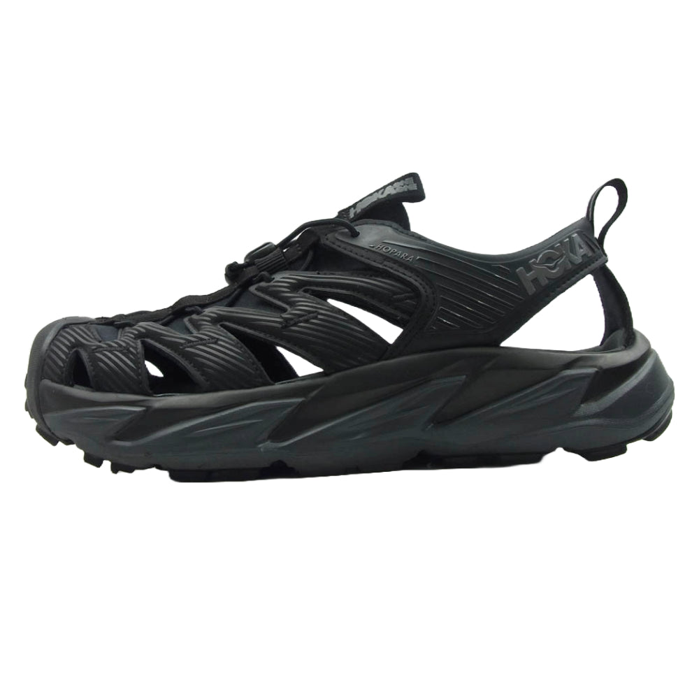 HOKA ONE ONE ホカ オネオネ 1106534 HOPARA ホペラ マウンテン サンダル ブラック系 26cm【中古】