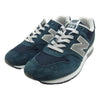 NEW BALANCE ニューバランス MRL996AN 996 スエード メッシュ ローカット スニーカー ネイビー系 24cm【極上美品】【中古】