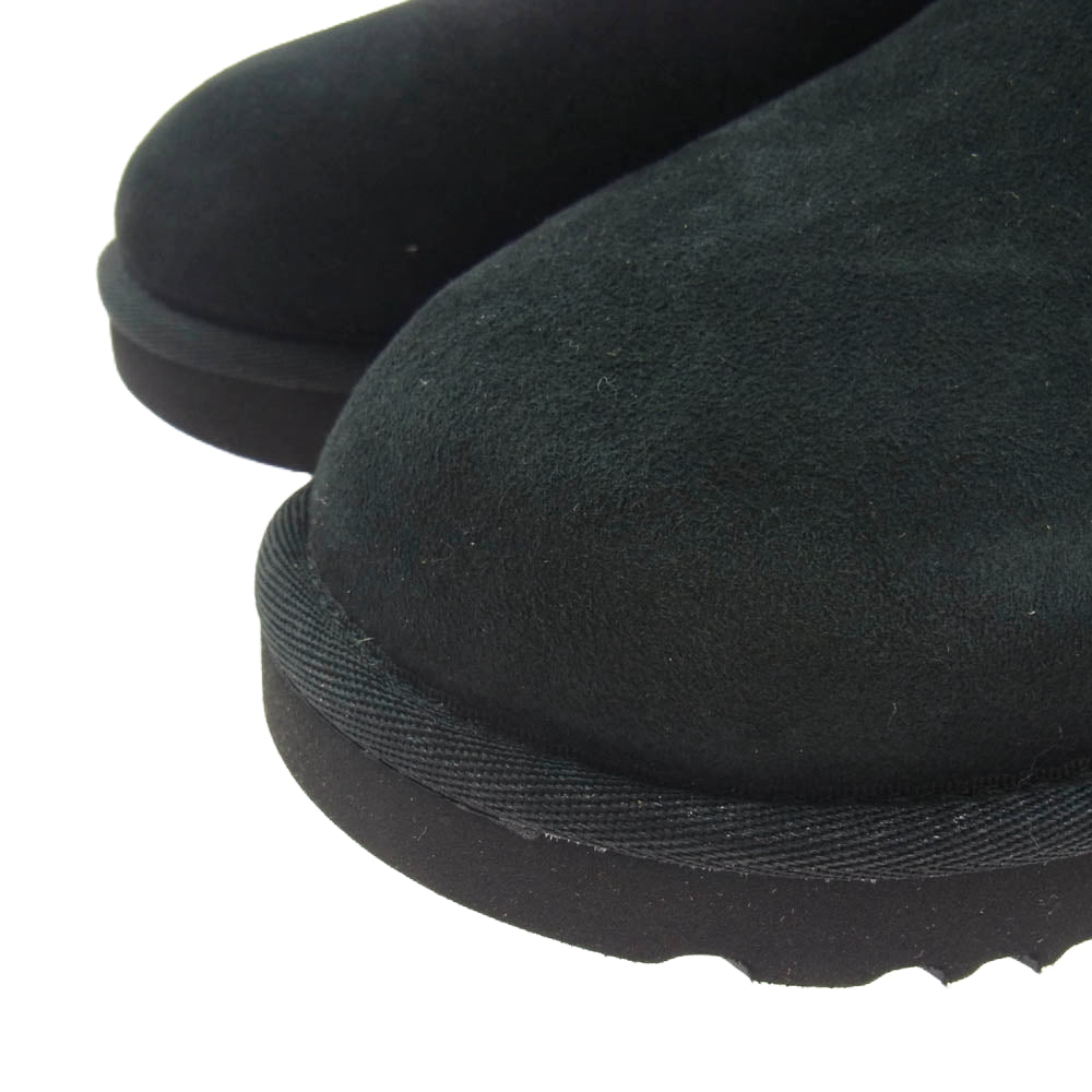 UGG アグ 1016222 Classic Mini II クラシック ミニ スエード ブーツ ブラック系 25cm【極上美品】【中古】