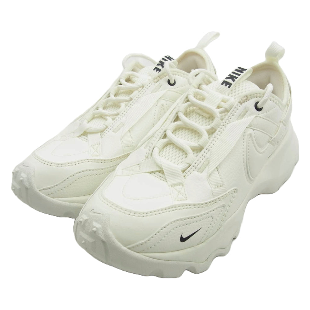 NIKE ナイキ DD9682-100 TC 7900 ローカットスニーカー ホワイト系 24cm【美品】【中古】