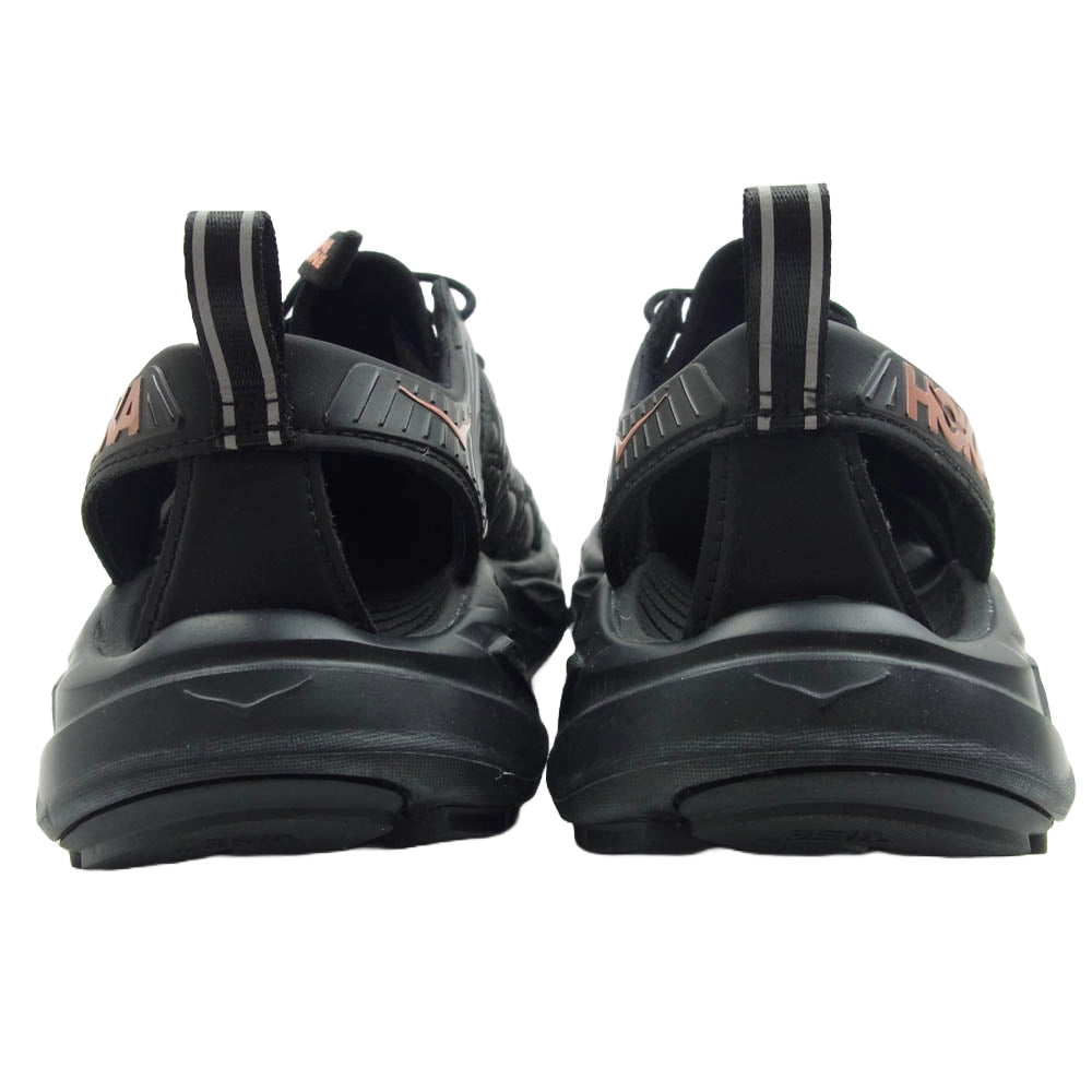 HOKA ONE ONE ホカ オネオネ F27220A HOPARA ホパラ マウンテン サンダル ブラック系 23.5cm【美品】【中古】