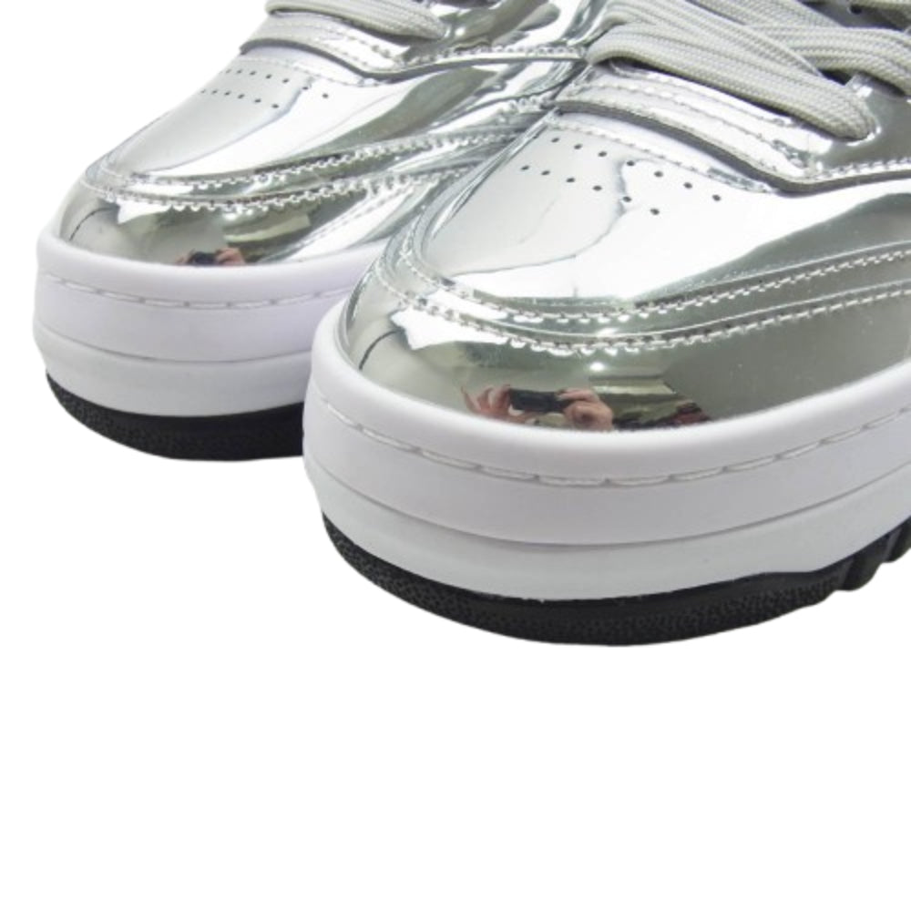 Reebok リーボック RB00049 UN3D アンスリード ローカット スニーカー シルバー シルバー系 24cm【極上美品】【中古】