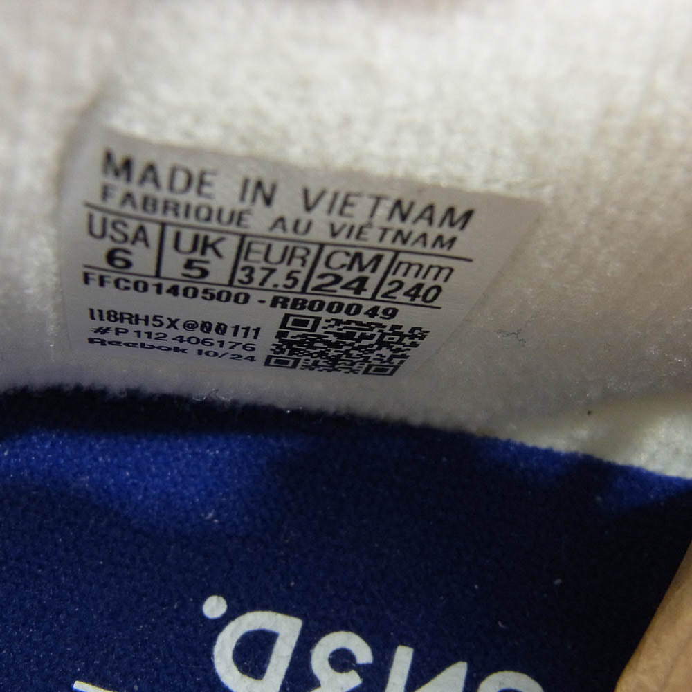 Reebok リーボック RB00049 UN3D アンスリード ローカット スニーカー シルバー シルバー系 24cm【極上美品】【中古】