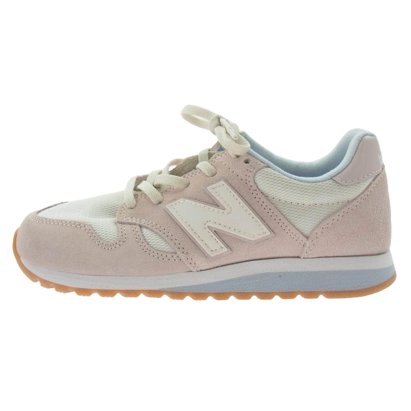 NEW BALANCE ニューバランス WL520CI 520 ローカット スニーカー ピンク系 ホワイト系 23cm【極上美品】【中古】