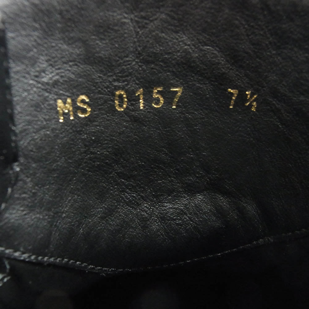 LOUIS VUITTON ルイ・ヴィトン ハイカット リヴォリライン モノグラム カーフレザー スニーカー ブラック系 7.5【中古】